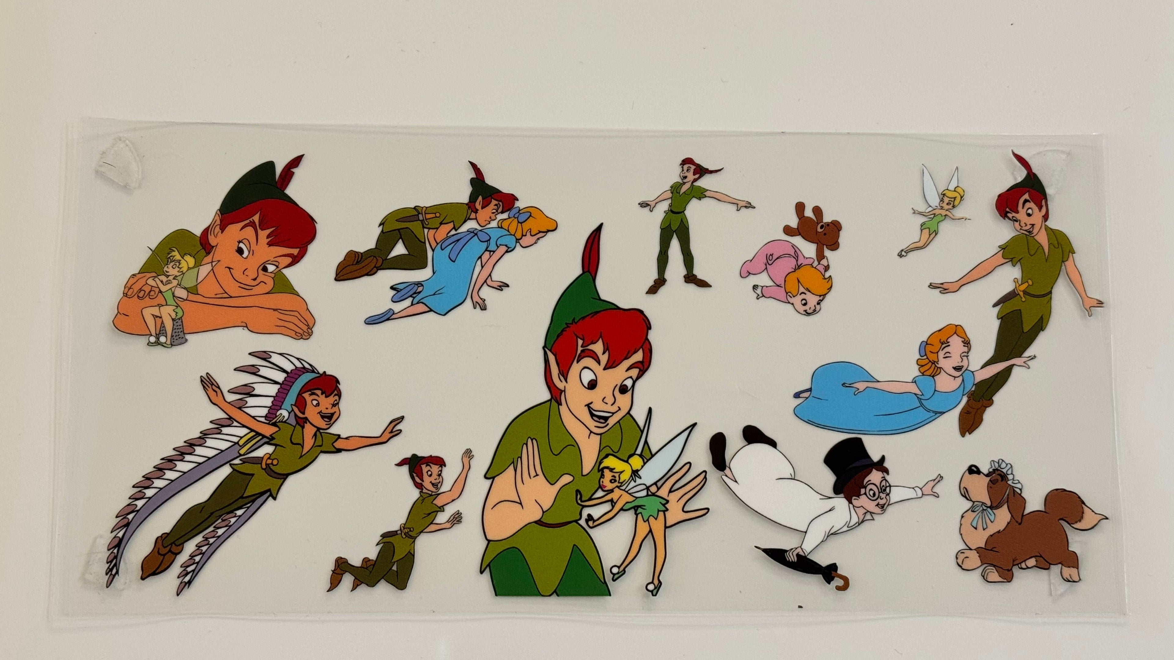 Flying fairy and Peter