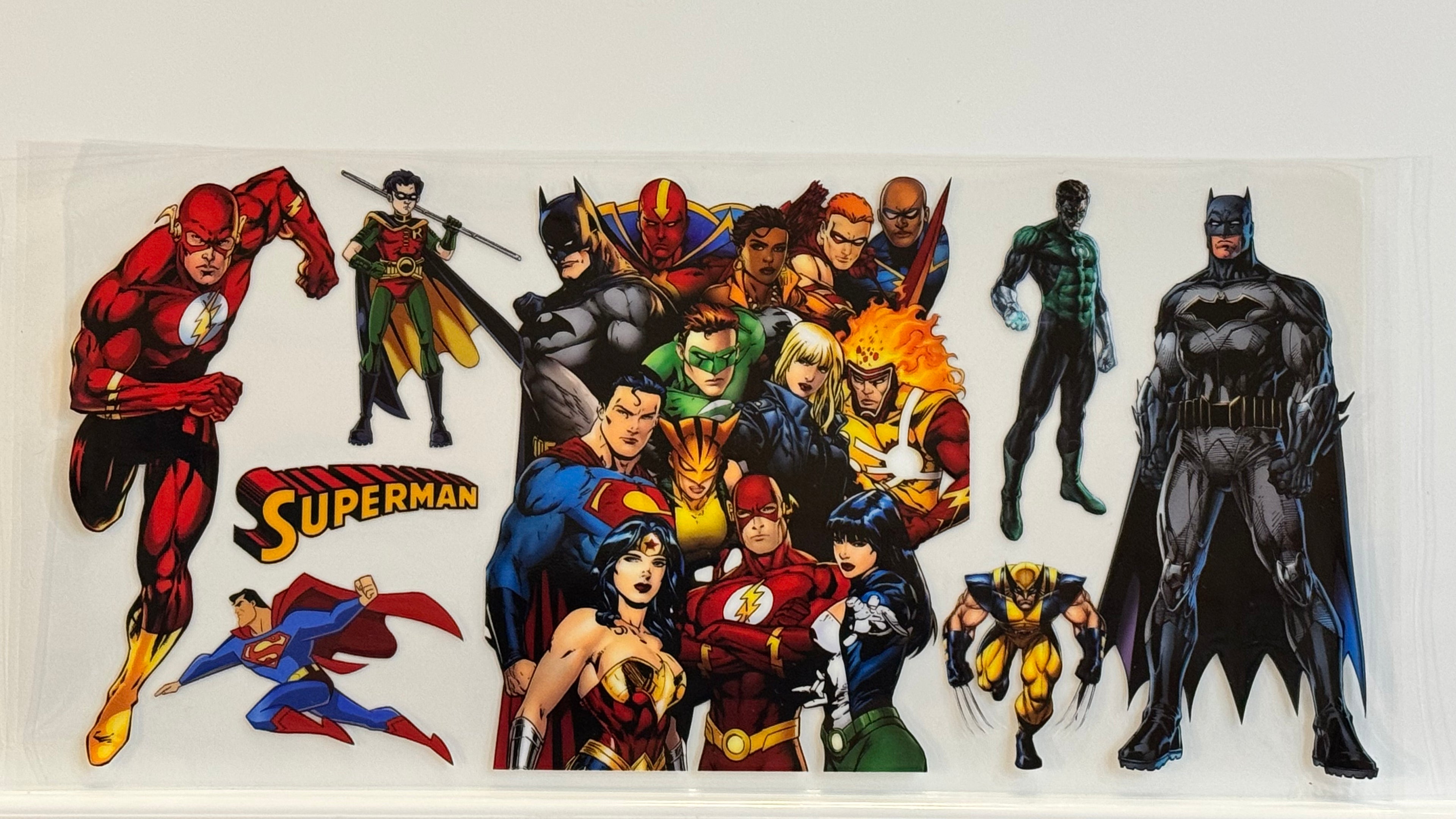 Super Heroes & Villains