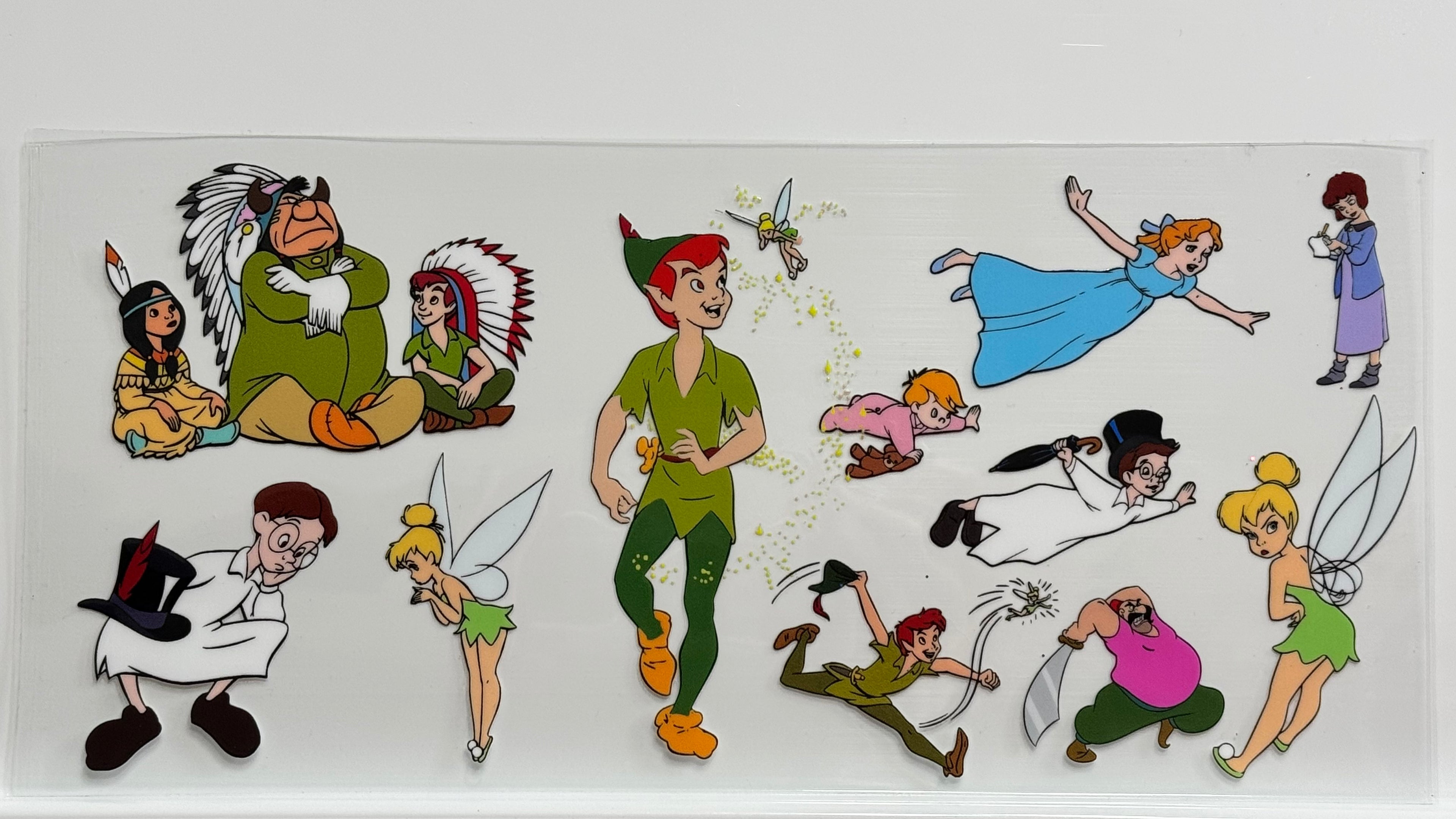 Flying fairy and Peter