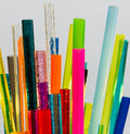 Reusable Colored Straws