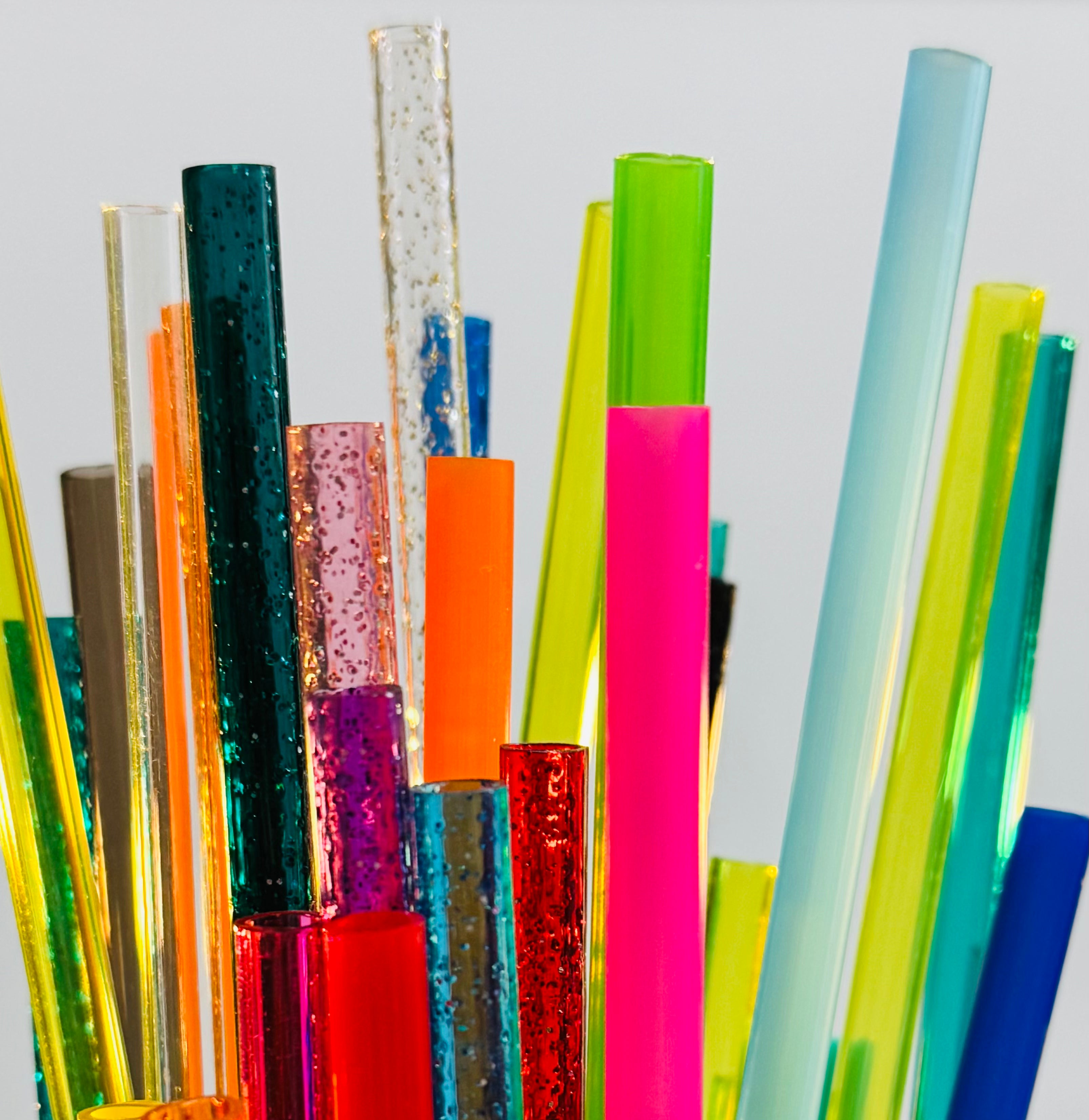 Reusable Colored Straws